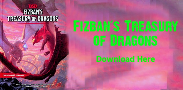 Fizban’s Treasury of Dragons PDF Free Download