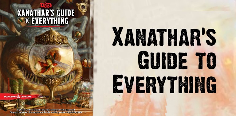 Xanathar’s Guide to Everything PDF free Download